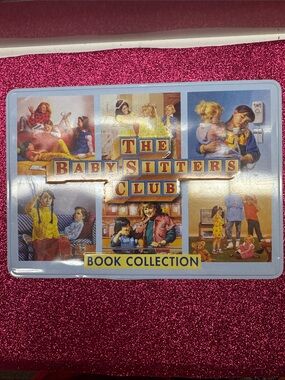 Vintage The Baby-Sitters Club Book Collection Tin - Blue & Yellow